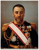 During the Russo-Japanese War, Tōgō engaged the Russian navy at Port Arthur and the Yellow Sea in 1904, and destroyed the Russian Baltic Fleet at the Battle of Tsushima in 1905, a battle which shocked the world.<br/><br/>

Tsushima had broken the Russian strength in East Asia, and is said to have triggered various uprisings in the Russian Navy (1905 uprisings in Vladivostok and the Battleship Potemkin uprising), contributing to the Russian Revolution of 1905.<br/><br/>

Togo was termed by Western journalists  'The Nelson of the East', after the British admiral who defeated the French and Spanish at Trafalgar.